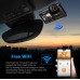Car DVR 4K 2160P WIFI GPS Logger Dual Lens  Novatek 96663 Chip Sony IMX323 Sensor Night Vision Dual Camera Dash Cam Recorder D30H with GPS module.